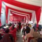 POTRET - Anggota DPRD Komisi C Fraksi PDIP, Gani Suwondo Lie saat menggelar Forum Masyarakat Serap Aspirasi di Papanggo, Jakut. (Foto: Suara Realitas/Kipray).