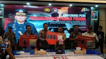 Enam Bulan, Polres Tanjung Priok Ringkus 67 Tersangka Narkoba dan Sita 3,2 Kg Sabu