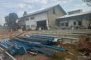 POTRET - proyek di Marunda diduga tak kantongi izin yang tuai keluhan warga sekitar. (Foto: Suara Realitas/Baretha.S).