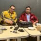 POTRET - Ketum PADI, Alf Muhammad Kurnia Ahyat (kiri) dan Owner UMKM Kerupuk Kedoya Utara, Mugiyanto (kanan). (Foto: Suara Realitas).