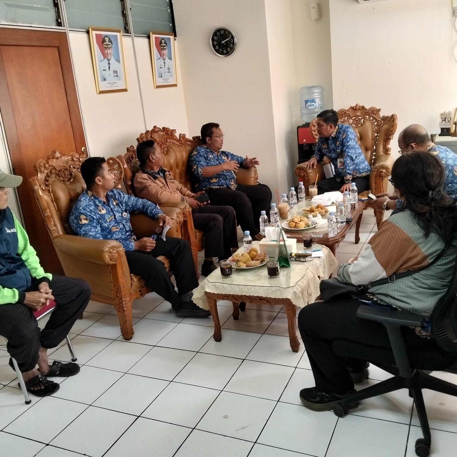 Kelurahan Papanggo Gelar Rapat Kordinasi Bersama Suku Dinas Guna Penataan Kawasan Waduk Cincin