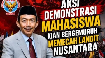 Aksi Demonstrasi Mahasiswa Kian Bergemuruh Memecah Langit Nusantara