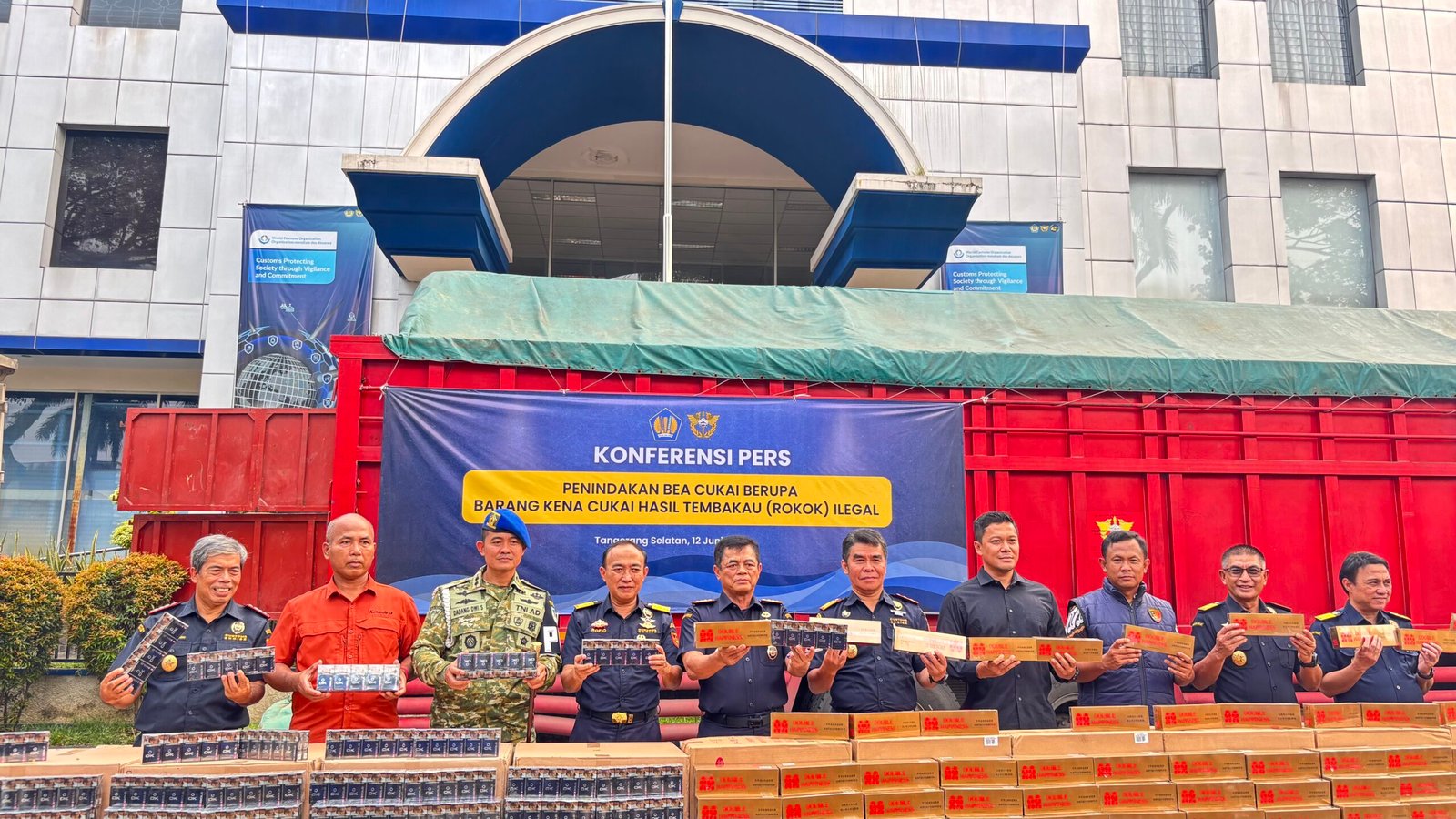 Bea Cukai Gagalkan Peredaran 8,2 Juta Batang Rokok Ilegal di Jalur Merak–Bakauheni