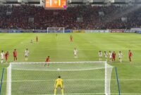 POTRET - Timnas Indonesia U-19 lolos ke Semi-final usai tekuk Vietnam 2-1 lewat Penalti Injury Time, Minggu (7/6/2026). (Foto: Tangkapan Layar/Ist).