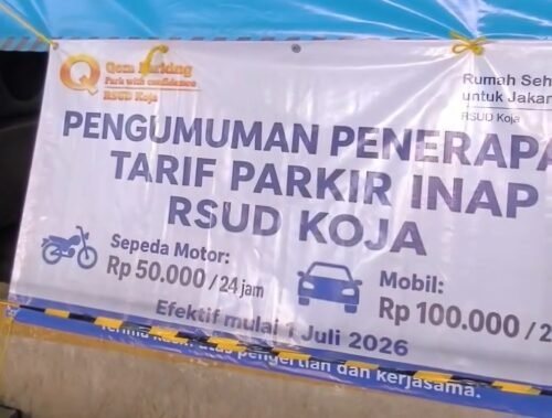 Viral Kebijakan Tarif Parkir Inap 24 Jam di RSUD Koja Tembus Rp50-100 Ribu, Warganet Berdebat