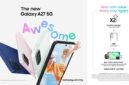 ILUSTRASI - Samsung Galaxy A27 5G hadir dengan desain layar punch hole, bezel lebih tipis, dan chipset Snapdragon 6 Gen 3. Meski tampil lebih modern, sertifikasi ketahanan airnya turun dari IP67 menjadi IP64, serta pakai chipset Snapdragon 6 Gen 3. (Foto: Istimewa).