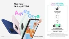 ILUSTRASI - Samsung Galaxy A27 5G hadir dengan desain layar punch hole, bezel lebih tipis, dan chipset Snapdragon 6 Gen 3. Meski tampil lebih modern, sertifikasi ketahanan airnya turun dari IP67 menjadi IP64, serta pakai chipset Snapdragon 6 Gen 3. (Foto: Istimewa).