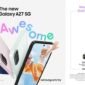 ILUSTRASI - Samsung Galaxy A27 5G hadir dengan desain layar punch hole, bezel lebih tipis, dan chipset Snapdragon 6 Gen 3. Meski tampil lebih modern, sertifikasi ketahanan airnya turun dari IP67 menjadi IP64, serta pakai chipset Snapdragon 6 Gen 3. (Foto: Istimewa).
