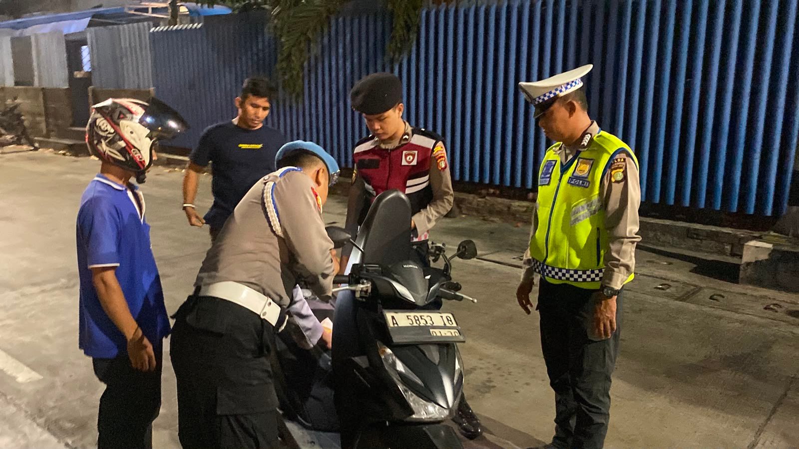 Polres Priok Intensifkan Patroli JJOS Cipta Kondisi, Antisipasi Gangguan Kamtibmas