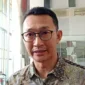 Foto: Juru Bicara KPK Budi Prasetyo di Gedung Merah Putih KPK, Kuningan, Jakarta Selatan. 