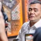 Foto: Gubernur Jawa Tengah Ahmad Luthfi saat ditanyai awak media terkait OTT Komisi Pemberantasan Korupsi (KPK) terhadap Bupati Pemalang, Anom Widiyantoro.
