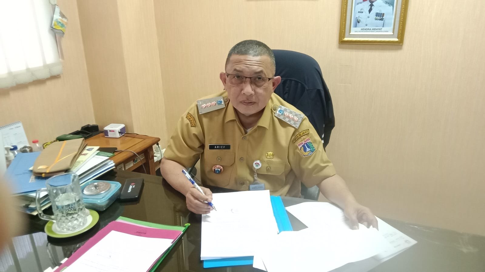 Camat Pademangan Pastikan Pengaturan Lalu Lintas Diperkuat Selama Proyek Harbour Road Tahap II