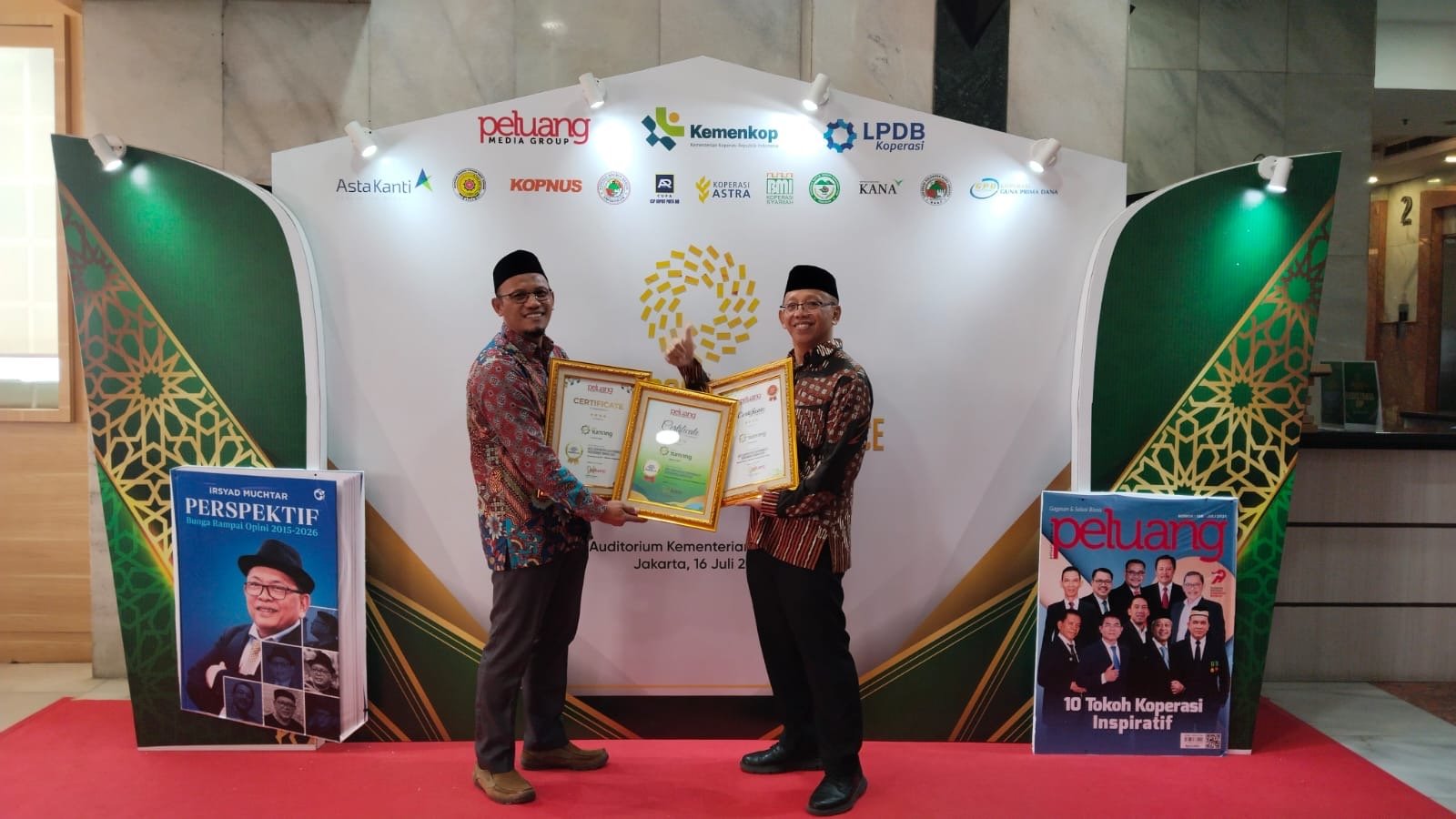 KSPPS BMT Tumang Boyolali Raih Tiga Penghargaan Best Cooperatives Sustainability Performance Award 2026