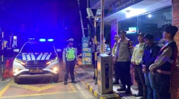 Patroli Cipta Kondisi JJOS, Polres Pelabuhan Tanjung Priok Perketat Pengamanan Kawasan Pelabuhan Demi Antisipasi Gangguan Kamtibmas