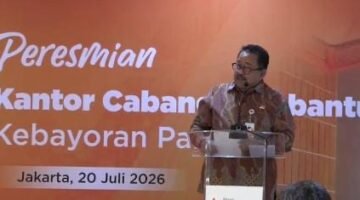 Wagub DKI Resmikan KCP Bank Jakarta di Kebayoran Park