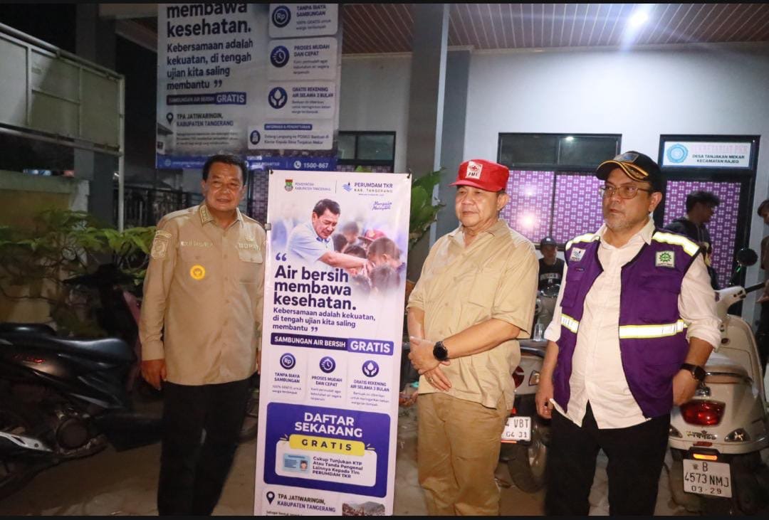 Perumdam (TKR) Berikan Pemasangan Sambungan Langganan Gartis Sebagai Bentuk Kepedulian Warga