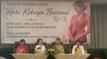 Hari Kebaya Nasional Ke-3 Siap Digelar, Lana T. Koentjoro Ajak Perempuan Indonesia Bersatu Lestarikan Budaya Bangsa