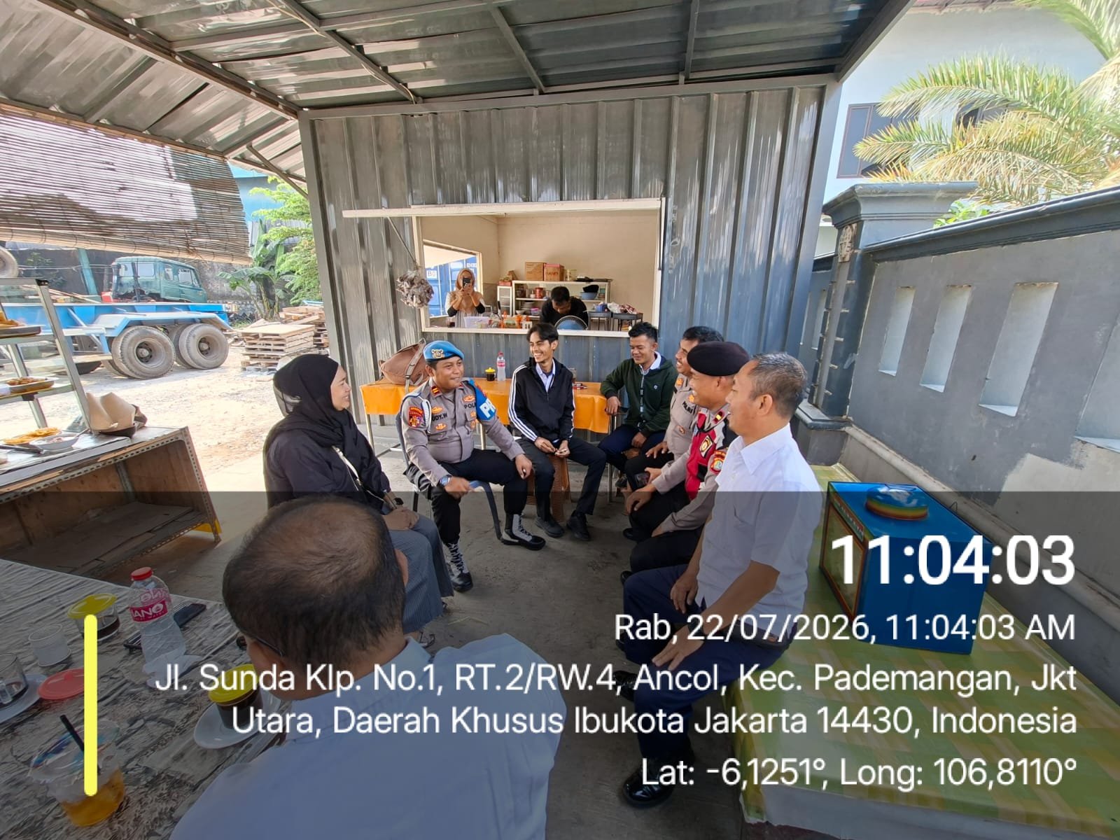 Polsek Kawasan Sunda Kelapa Gelar ‘Jaga Jakarta On The Spot’ di Pelabuhan Muara Angke, Perkuat Sinergi Jaga Kamtibmas