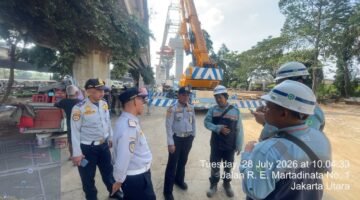 Kemacetan di Lodan Raya dan RE Martadinata Dipicu Dua Proyek Strategis, Satpelhub Pademangan Siapkan Rekayasa Lalu Lintas