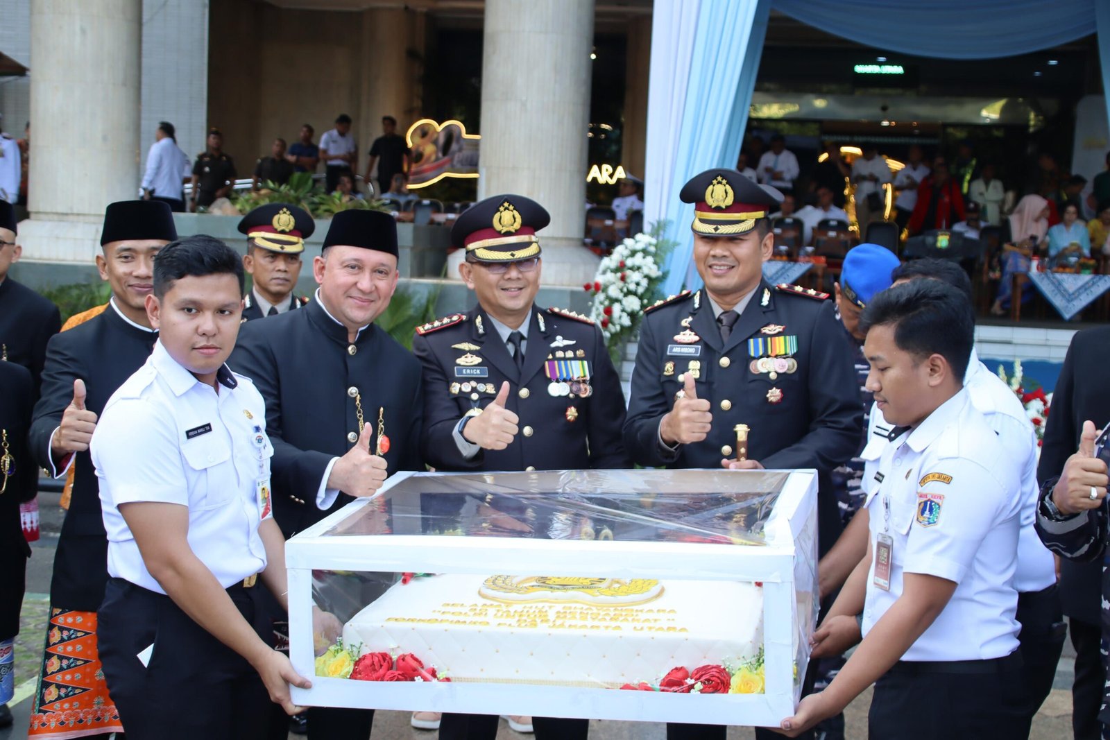 HUT Bhayangkara Ke-80 di Jakarta Utara Berlangsung Khidmat, Perkuat Sinergitas Polri Bersama TNI, Pemerintah, dan Masyarakat