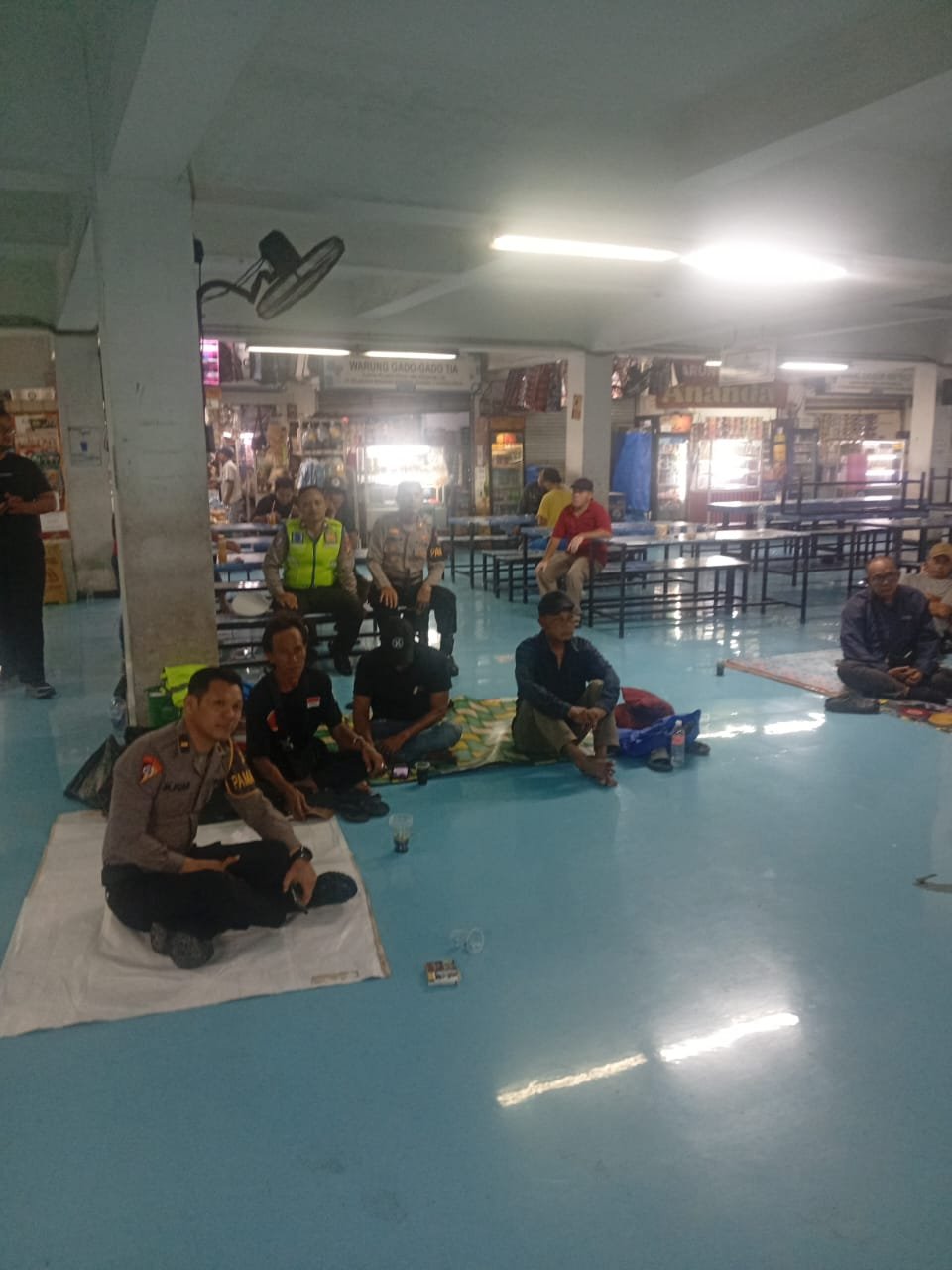 Polres Priok, Gelar JJOS Nobar Kamtibmas Piala Dunia 2026, Perkuat Sinergi dan Ciptakan Situasi Aman di Terminal Penumpang