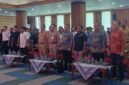 POTRET - PWI Pokja Walikota Jakarta Utara saat menggelar Sharing Session Jurnalistik di Aula Bahari Lantai 14. (Foto: Suara Realitas/Kipray). 
