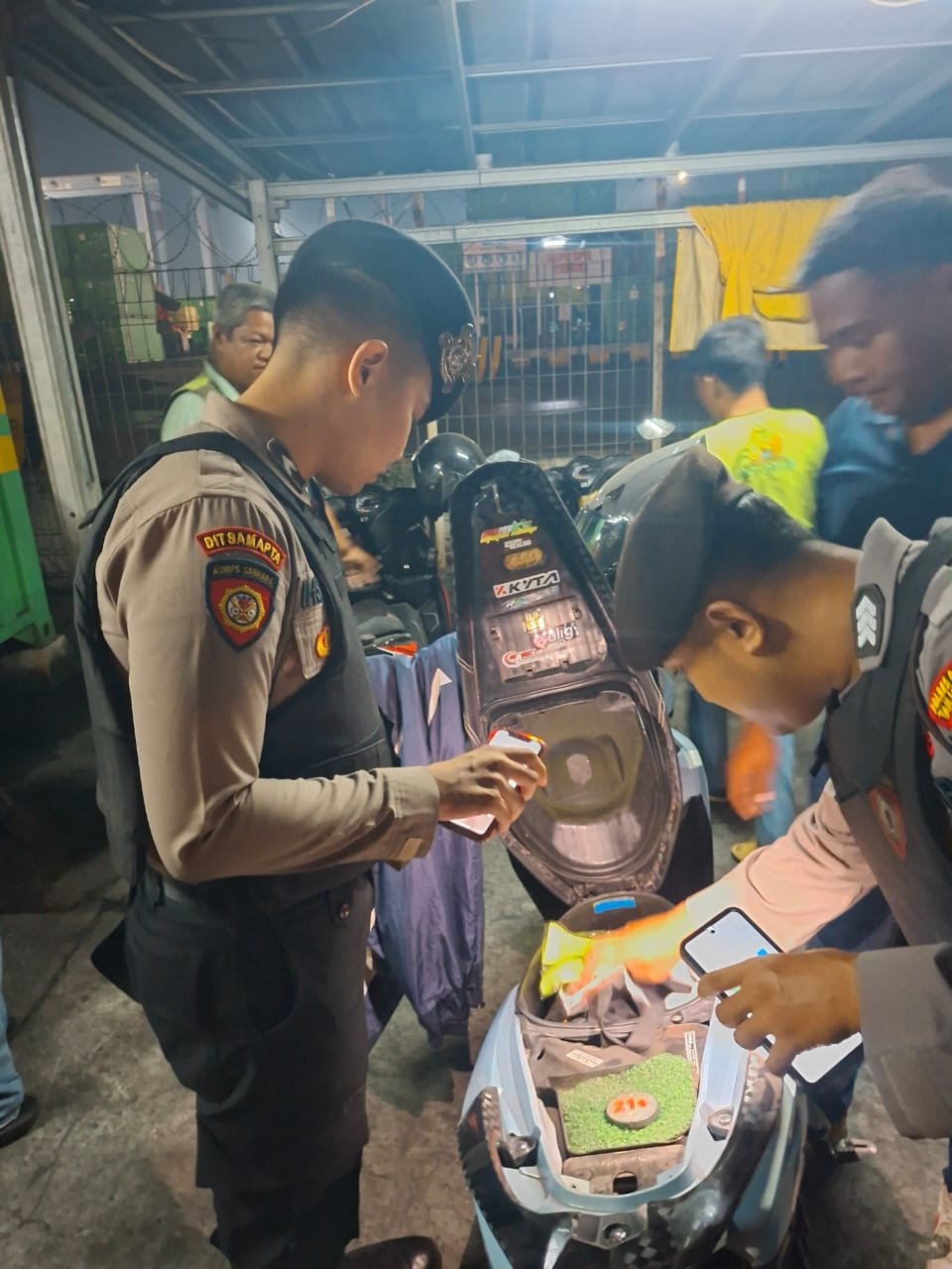 Patroli JJOS Perintis Presisi Satsamapta Polres Priok Antisipasi 3C, Tawuran, dan Gangguan Kamtibmas