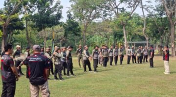 Ratusan Personel Satpol PP Jakut Ikuti Pembinaan Mental Fisik dan Disiplin di Ecopark Ancol