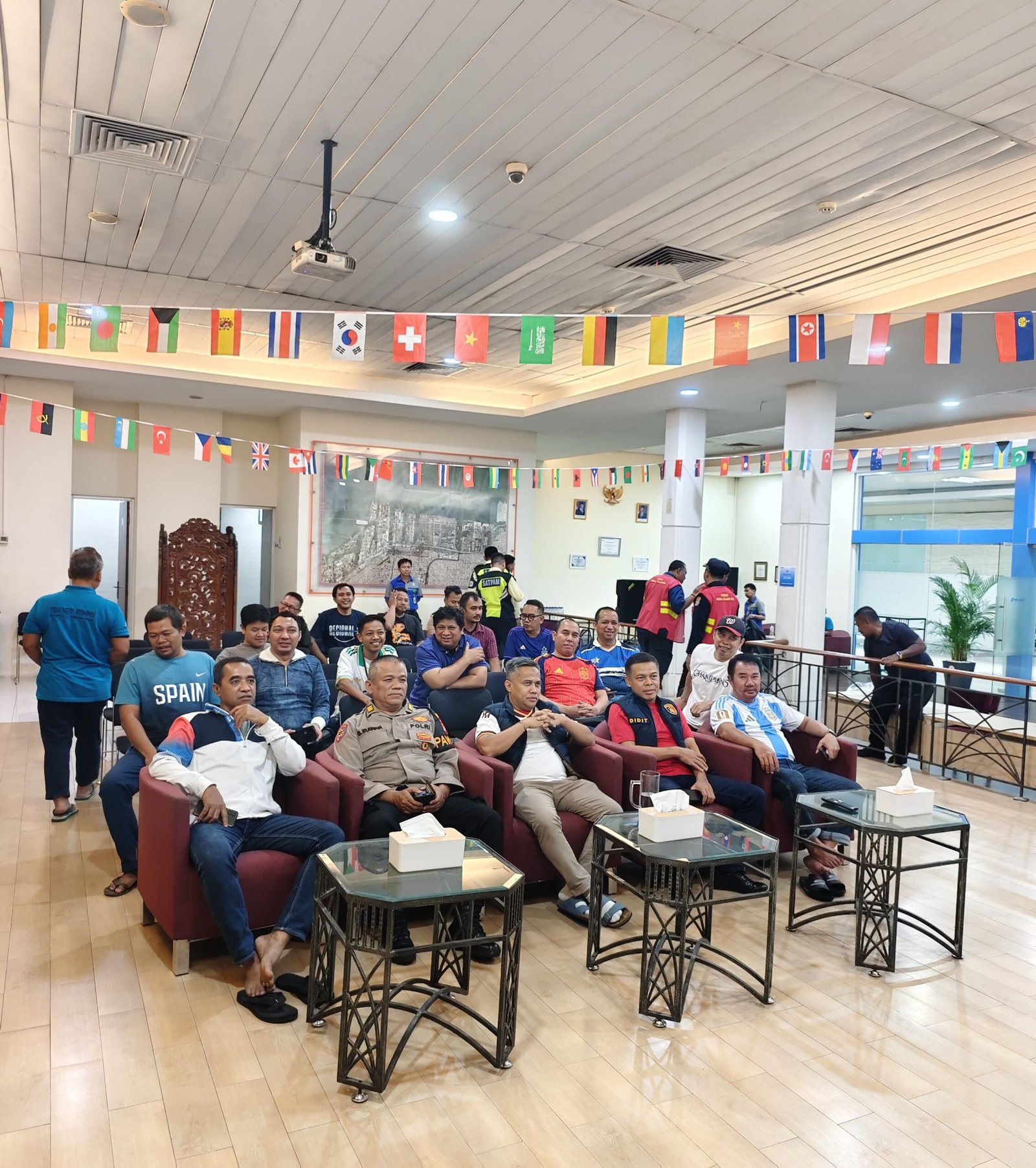 Polres Priok Gelar JJOS Nobar Kamtibmas Final Piala Dunia 2026 Bersama Masyarakat, Perkuat Sinergi