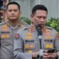 Foto: Kabid Humas Polda Metro Jaya Kombes Pol Bhudi Hermanto berikan keterangan terkait penanganan kasus bentrokan di Jalan Tambak, Menteng, Jakarta Pusat. 