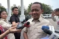 Foto: Menteri Energi dan Sumber Daya Mineral (ESDM) Bahlil Lahadalia temui Presiden Prabowo Subianto di Istana Kepresidenan Jakarta, Selasa (28/7/2026). 