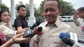 Foto: Menteri Energi dan Sumber Daya Mineral (ESDM) Bahlil Lahadalia temui Presiden Prabowo Subianto di Istana Kepresidenan Jakarta, Selasa (28/7/2026). 