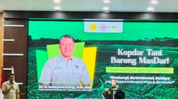 Wamentan Sudaryono Perkuat Sinergi Organisasi Petani Melalui “Kopdar Tani Bareng MasDar”