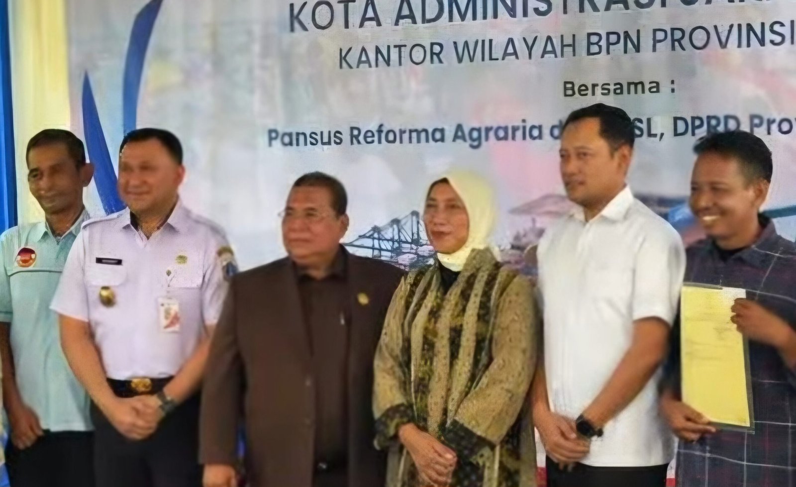Kakantah BPN Jakut Ingatkan 60 Warga Jaga Batas Tanah Meski Sudah Bersertifikat PTSL