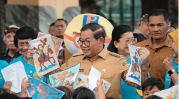 Gubernur Bersama Ratusan Anak Peringati Hari Anak 2026 di Balai Kota DKI
