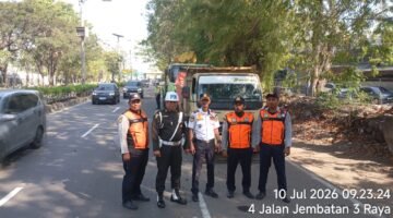 Enam Kendaraan Barang Ditindak dalam Operasi Lintas Jaya di Jakarta Utara