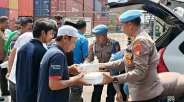 Jumat Berkah Sipropam Polres Pelabuhan Tanjung Priok, Wujud Kepedulian Polri kepada Masyarakat Pelabuhan