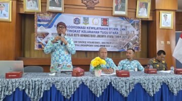 Pelaksanaan Rakor RT/RW dan LMK di Kelurahan Tugu utara, Berlangsung Selama Dua Hari