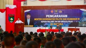 Tinjau Natuna, Menko Polkam: Tugas Prajurit di Perbatasan Menentukan Wibawa Indonesia