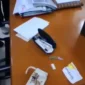 Foto: Pihak sekolah juga menemukan narkoba serta kaset atau CD film porno di ruangan yang sebelumnya ditempati mantan ketua pengurus yayasan berinisial IWD. (Beritasatu.com). 