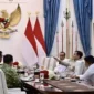 Foto: Presiden Prabowo Subianto menerima Panglima TNI Jenderal TNI Agus Subiyanto, Wakil Panglima TNI Jenderal TNI Tandyo Budi Revita hingga sejumlah kepala staf. (Beritasatu.com/Instagram Seskab). 