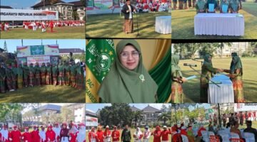 PAC Muslimat NU Abiansemal Dilantik, Semarak HUT ke-81 RI Perkuat Silaturahmi dan Kekompakan