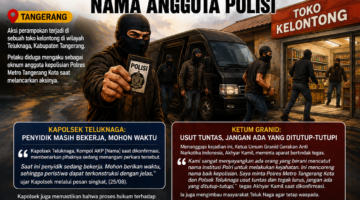 Perampokan Toko Kelontong di Teluknaga, Pelaku Diduga Mengaku Anggota Polisi