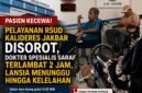 ILUSTRASI - pasien keluhkan dugaan keterlambatan Dokter Spesialis Saraf di RSUD Kalideres, sehingga menyebabkan lansia menunggu berjam-jam. (Foto: Suara Realitas).