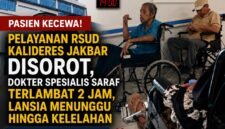 ILUSTRASI - pasien keluhkan dugaan keterlambatan Dokter Spesialis Saraf di RSUD Kalideres, sehingga menyebabkan lansia menunggu berjam-jam. (Foto: Suara Realitas).