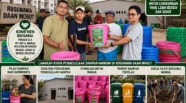 ILUSTRASI - kesiapan warga Rusunawa Daan Mogot dalam mewujudkan pengelolaan sampah mandiri. (Foto : Suara Realitas).
