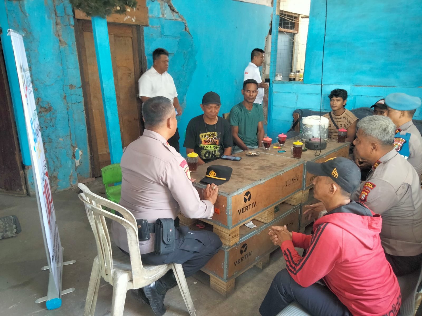 Jaga Jakarta On The Spot, Polsek Kawasan Kalibaru Perkuat Sinergi dengan Pekerja Demi Ciptakan Kamtibmas yang Kondusif