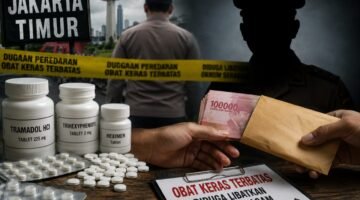 Peredaran Obat Keras Terbatas Diduga Masih Bebas Beroperasi di Jakarta Timur