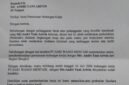 Surat Pemutusan Hubungan Kerja diduga sepihak