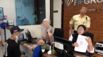 Suasana didalam kantor FIF Tangcity Tangerang, Selasa (04/08/2026)